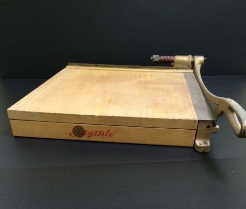 Ingento  no. 5 paper cutter by ideal school supply co. for sale
