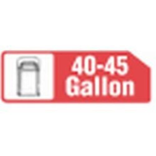 40X46 45 Gallon Heavy Refuse Liner -- 125 Count