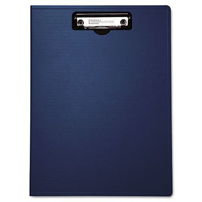 Portfolio clipboard with low-profile clip, 1/2&#034; capacity, 8 1/2 x 11, blue for sale