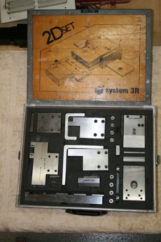 System 3R  Wire EDM WEDM 2D Starter Kit, 2 pc. Rail Set, Granite Preset Station