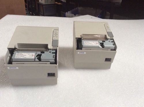 2 Lot Epson TM-T88IV M129H Point of Sale Thermal Printer