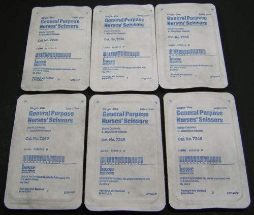 Busse General Purpose Nurses Scissors - Sterilized Package