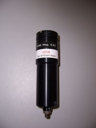 9000 PHOTONIC INC LASER LENS 0.40X MAG FIBER OPTIC #5390