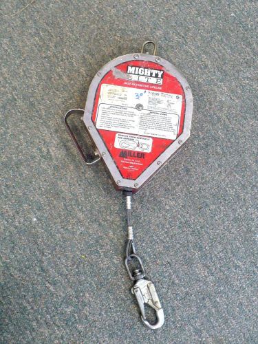 Miller  mighty lite self-retracting lifeline - rl30- 30ft. free shipping for sale