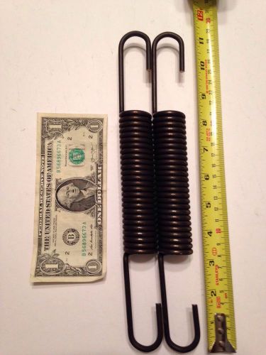.187&#034; Wire Extended Hook Extension Spring Lot Of 2