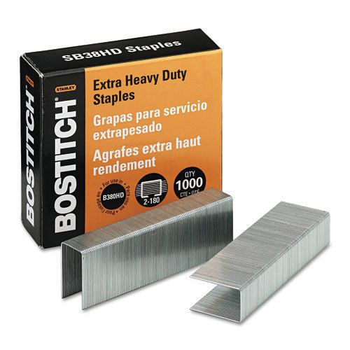 Heavy-Duty Staples for B380HD-Blk Auto 180 Stapler, 1,000/Box