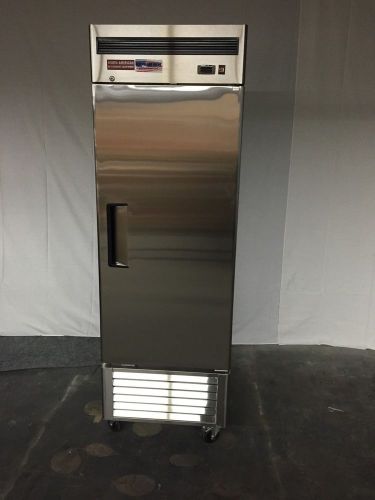 New 1 door stainless steel  freezer  door single reach in 23 cubic ft for sale