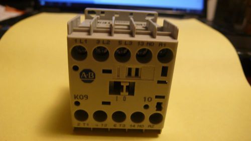 Allen-bradley 100-k09*10 ser. a  with 110 -120 v 50-60hz coil mini contactor for sale