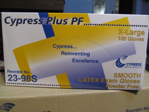 Cypress PLUS PF POWDER FREE  CASE  1000 X LARGE