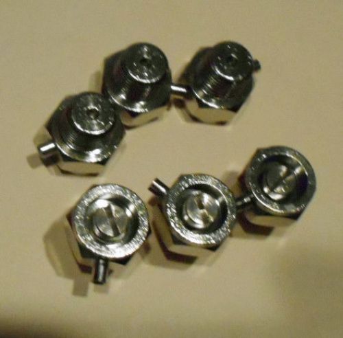 Lot of (36) Keeney Mfg Radiator Brass Coin Air Valves / Vent 4SN Plumb Pak,3/8&#034;