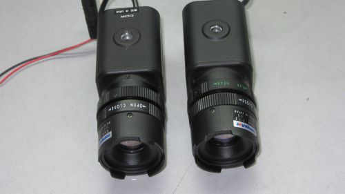Watec WAT-902 With Computar 8mm 1:1.2 1/3&#039;&#039; CS Video Lens #TQ341
