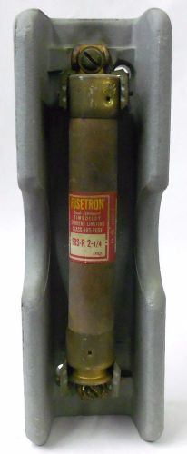 Ge ceramic fuse holder, 8462-7, 0-30 amp, 500 volts, 1 pole, w/ fusetron fuse for sale