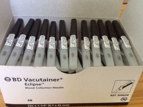 BD-VACUTAINER-ECLIPSE-BLOOD-COLLECTION-NEEDLES-22Gx1-1/4