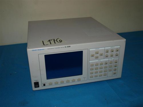 Ono sokki cl-6200 cl6200 noncontact thickness meter for sale