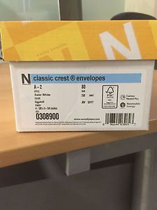 Classic Crest Solar White A2 Envelopes (80T/Eggshell)