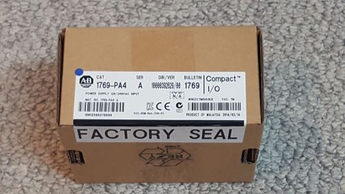 *new sealed* allen-bradley 1769-pa4 compactlogix plc power supply for sale