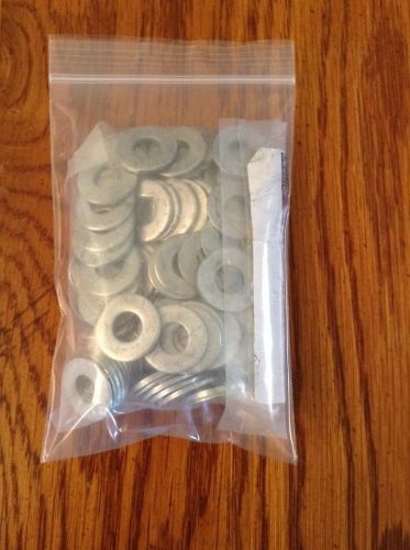 Steel flat washer, hot dipped galvanized finish, 3/8&#034; screw size, 7/16&#034; id 1&#034; od for sale