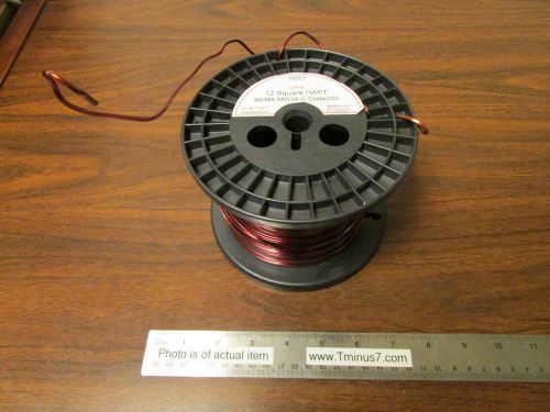 MWS Industries HAPT Square Enameled Magnet Wire 80501-01 3 lbs NOS