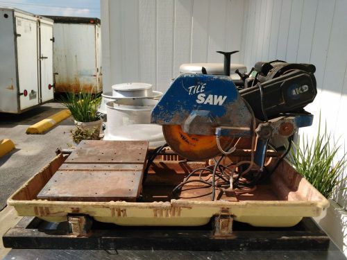 Kd tile saw #1260 for sale