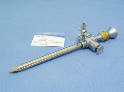R wolf 8mm cannula w/ trumpet valve &amp; trocar, 8932.01 / 8932.12 for sale