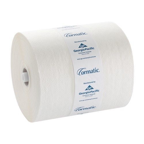 Georgia Pacific Cormatic High Capacity Roll Towels - White, 6 rolls, #2930P