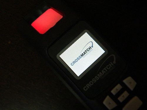 Cross match technology verifier mw handheld mobile wireless fingerprint scanner for sale
