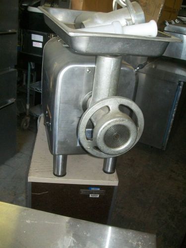 HOBART MEATGRINDER, 1/2 HP., C/T,  115V, NEEW FRONT GEAR, 900 ITEMS ON E BAY