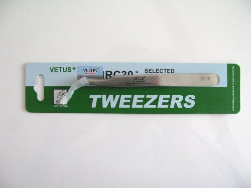 New VETUS Original Genuine Precise Switzerland Tweezers TS-15