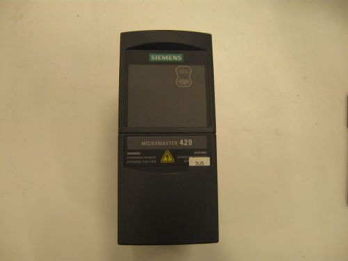 Siemens Frequency Converter 6SE6420 - 2AB15 - 5AA0 - Frequency Inverter