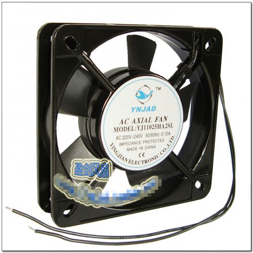 YJ11025HA2SL 110x110x25mm AC 220V - 240V Aluminum Cooling Fan Free Shipping