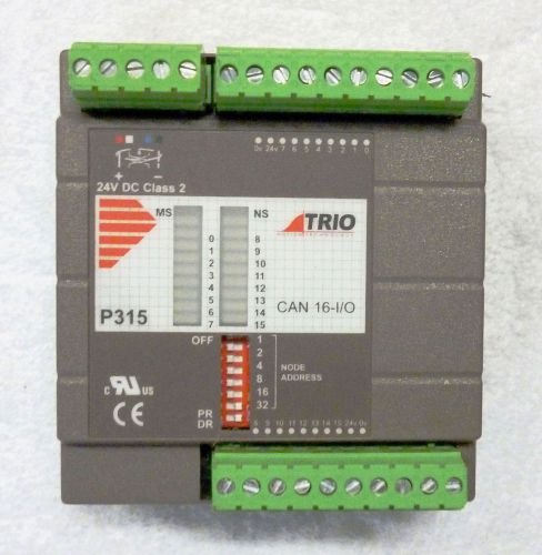 New! Trio Motion Technology P315 CAN 16-I/O  Expansion Module P315-06010 /24V DC