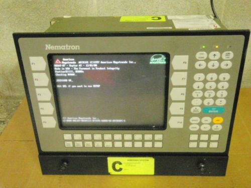 Nematron IC5511-86910001 CNC Industrial Control CRT _ IC551186910001