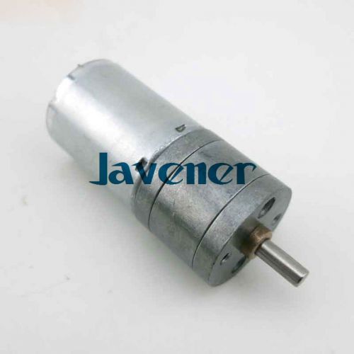 NEW 25GB DC Gear Motor D Style Shaft 6V Generator Mini Robot Car High Torque 370