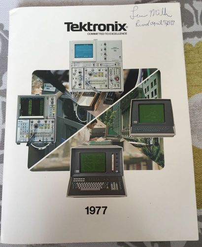 1977 Tektronix Products Catalog Book