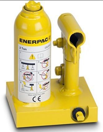 Enerpac gbj002 gbj series industrial bottle jack, 2 ton capacity, 6.3 to 12.2 for sale