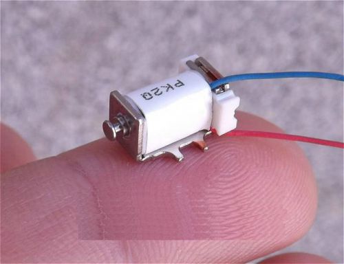 2pcs Miniature solenoid DC 5V 6V DC electromagnet DIY small inhaled sliding