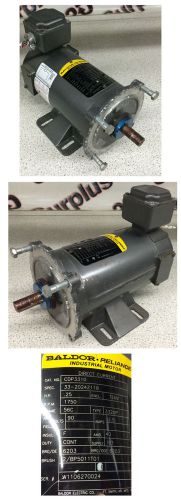 Baldor cdp-3310 1/4hp dc motor 90vdc 2.5amps 1750rpm 56c mount for sale