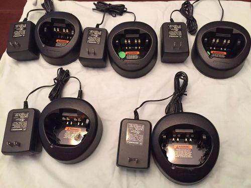 Lot Of 5 Motorola Rapid Chargers NTN8831A FOR XTS SERIES, HT1000 AND OTHERS