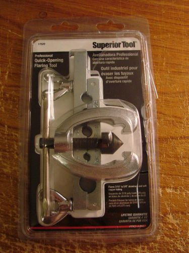 Superior Tool Professional Quick Opening Flaring Tool NEW