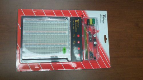 Solderless breadboard with wire kit for sale