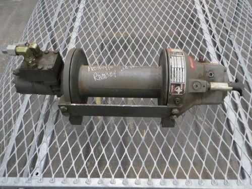 Ramsey hydraulic winch rph8000 8,000 lbs used for sale