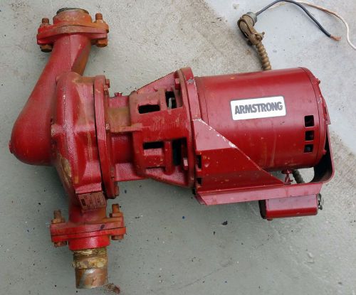 Armstrong motor and pump   Model H-51-1 BF   E6312  LR37479