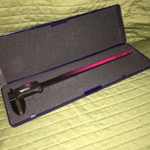 Brown &amp; sharpe interapid 12&#034;/300mm digital lite vernier calipers used for sale