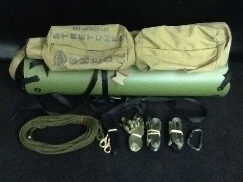 Vg condition skedco sked stretcher complete rescue system coyote brown for sale