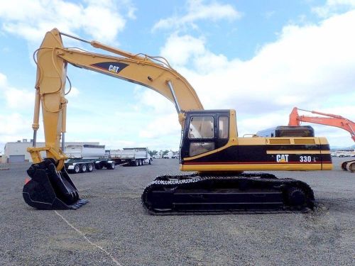Cat 330 l track hoe excavator with hydr. thumb (stock # 1848) for sale