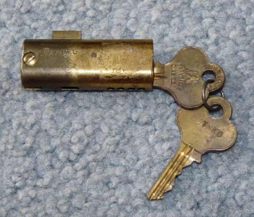 Older Used EAGLE File Cabinet Lock - Working Keys (LOT 597)