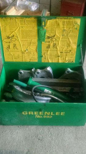 Greenlee 882 hydraulic bender rigid and emt good condition for sale