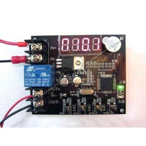 12V Battery Low-Voltage Undervoltage Alarm Anti-Over Discharge Protection Board