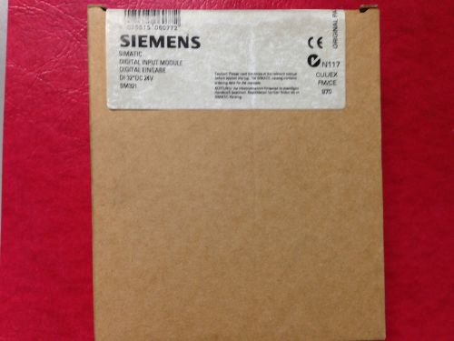 6ES7321-1BL00-0AA0 Siemens  S7 INPUT--NEW IN  BOX