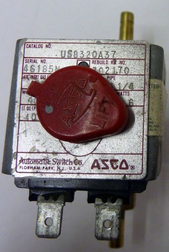 Asco us8320a37 air inert gas solenoid valve for sale